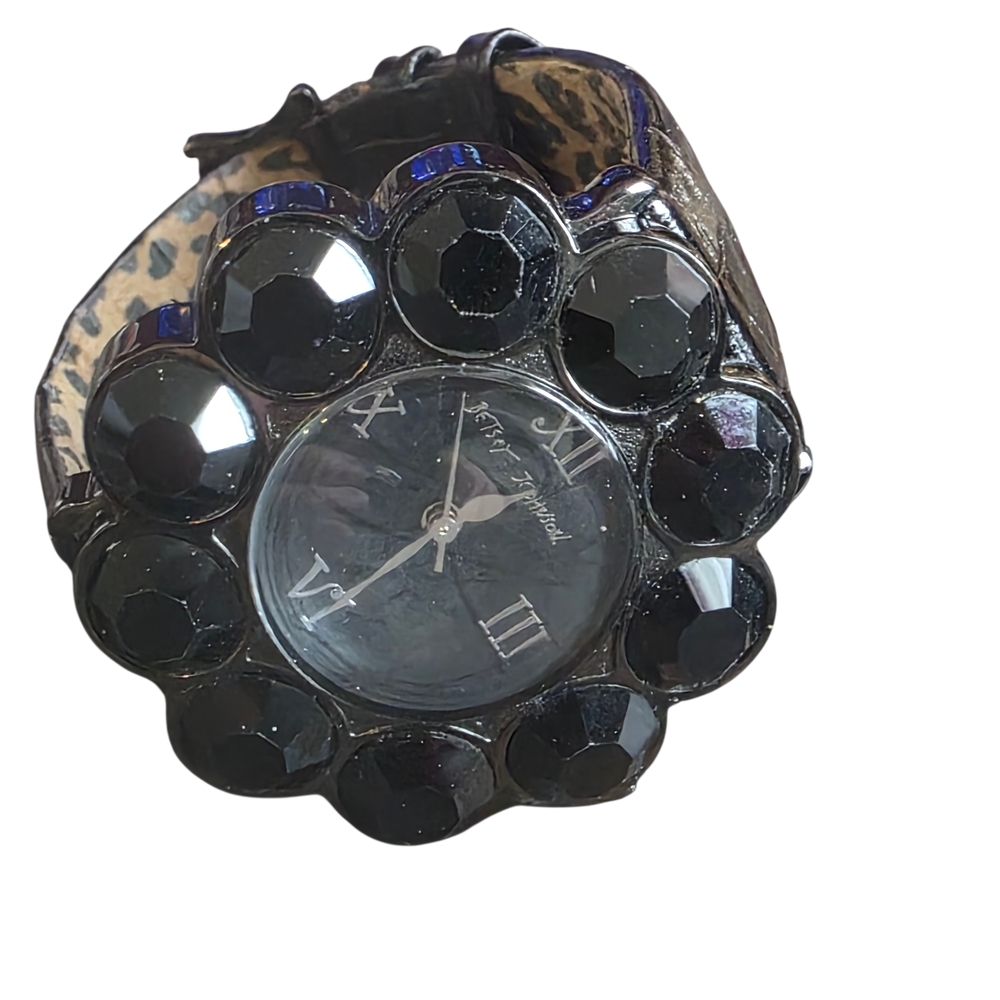 Betsey Johnson Black Watch - Picture 3 of 5